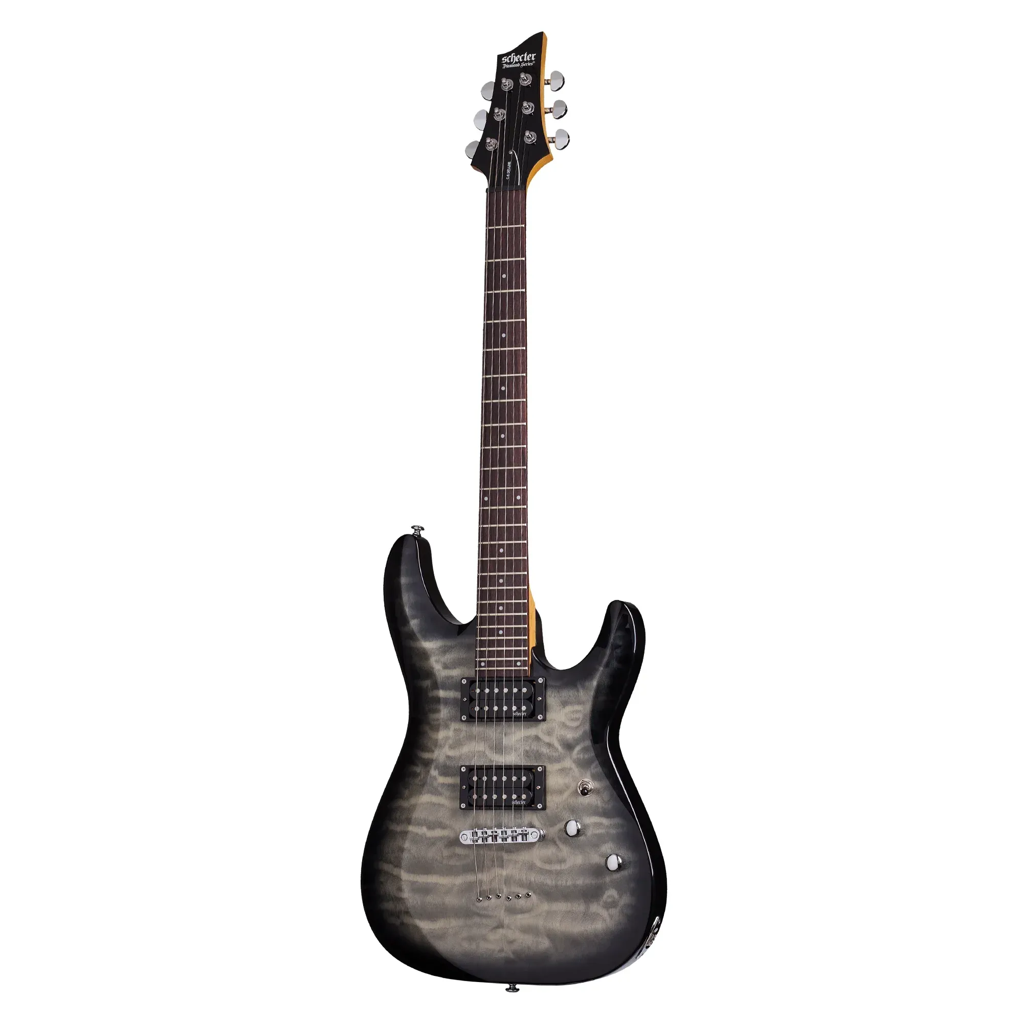 GUITARRA ELÉCTRICA SCHECTER C-6 PLUS - Charcoal