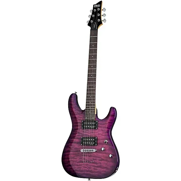 GUITARRA ELÉCTRICA SCHECTER C-6 PLUS - Magenta