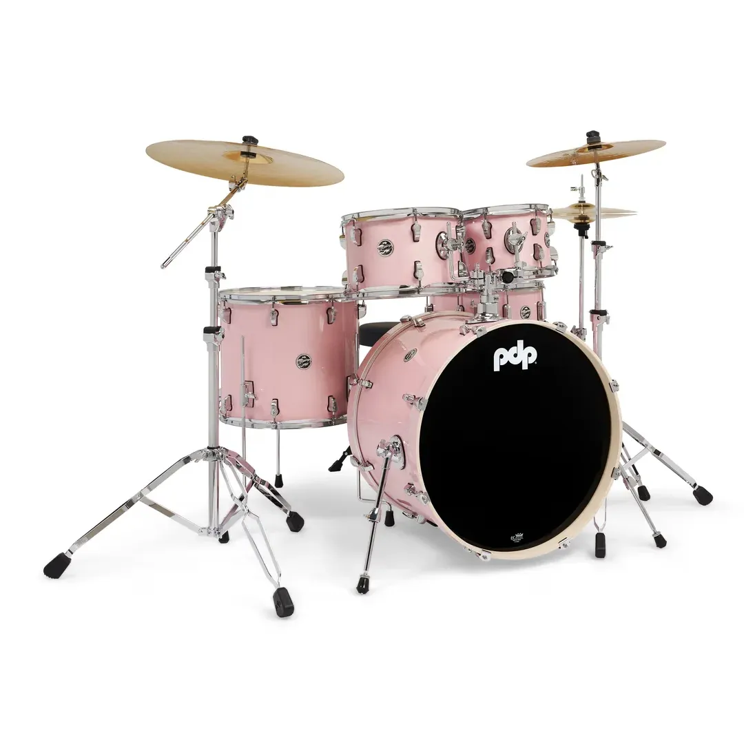 PDP BATERIA MAINSTAGE 5PC(22,16,10,12&6.5X14) - PALE ROSE