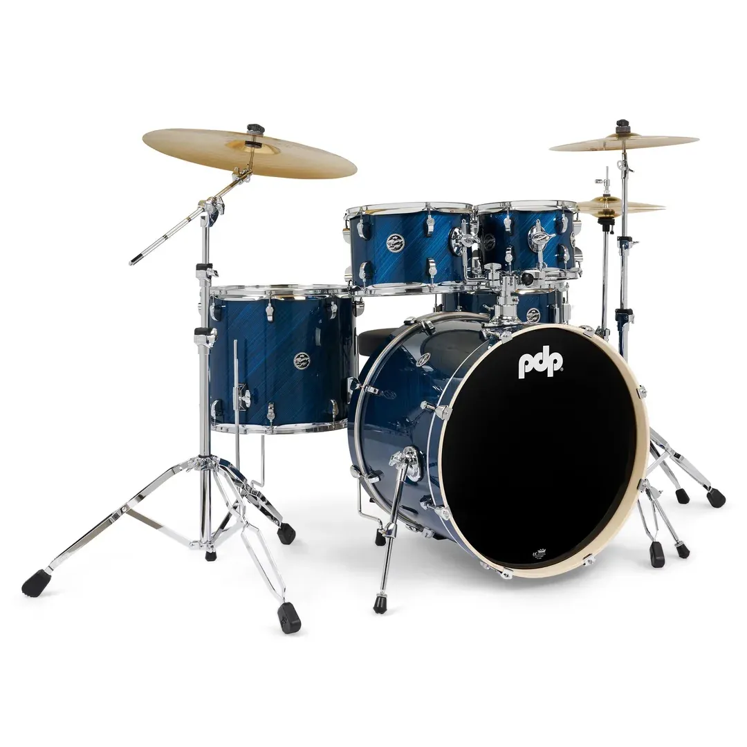 PDP BATERIA MAINSTAGE 5PC(22,16,10,12&6.5X14) - TWISTED BLUE