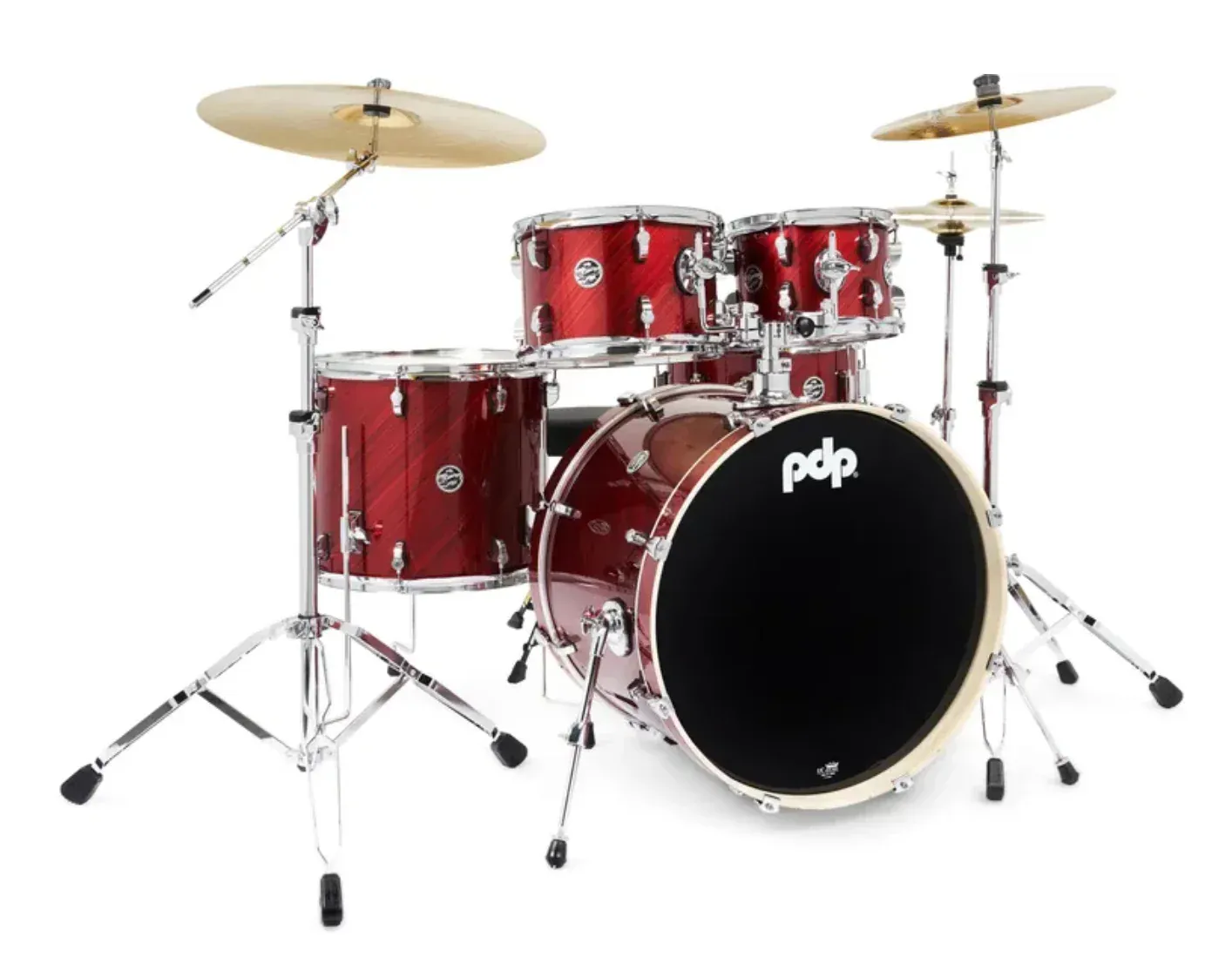 PDP BATERIA MAINSTAGE 5PC(22,16,10,12&6.5X14) - TWISTED CHERRY