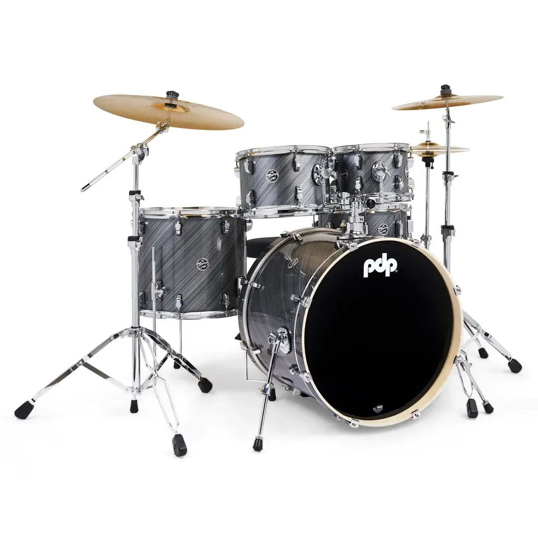 PDP BATERIA MAINSTAGE 5PC(22,16,10,12&6.5X14) - TWISTED GRAPHITE